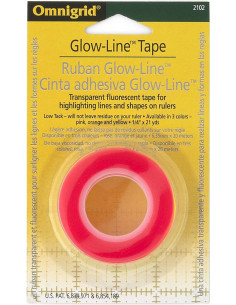 Glow-Line Tape voor patchworklinialen - 3 rollen