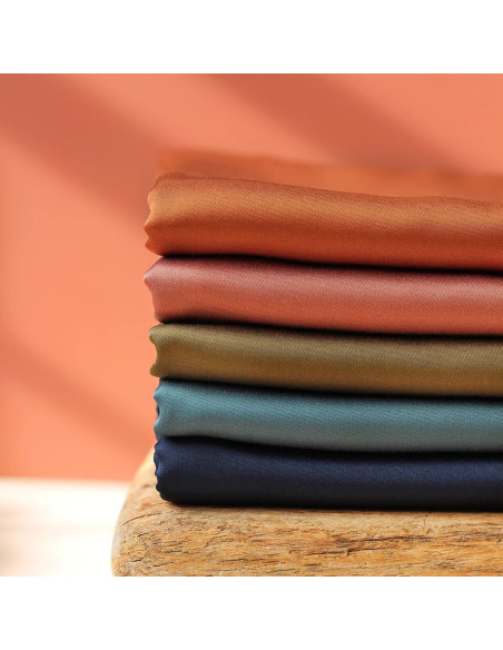 Viscose satijnstof Pauw - La Maison Naïve