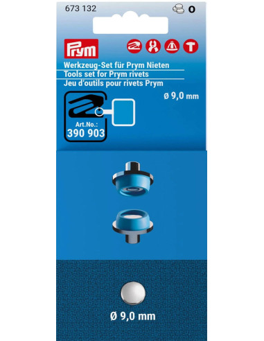 Gereedschapset voor 9 mm klinknagels VARIO Creative Tool
