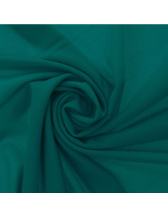 Scuba crêpe stof - Eendblauw