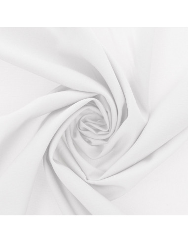 Polyester jersey stof - Wit