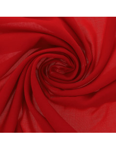 Polyester jersey stof - Rood