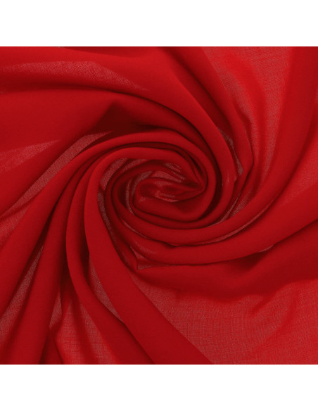 Polyester jersey stof - Rood