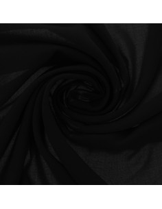 Polyester jersey stof - Zwart