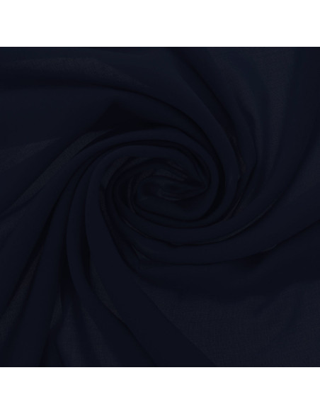 Polyester jersey stof - Marineblauw