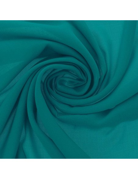Polyester jersey stof - Blauwgroen