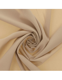 Polyester jersey stof - Beige
