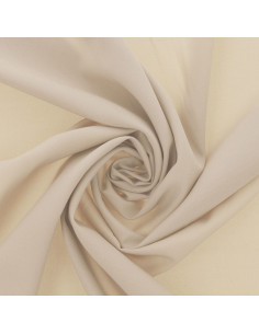 Polyester jersey stof - Ecru