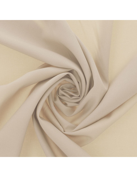 Polyester jersey stof - Ecru