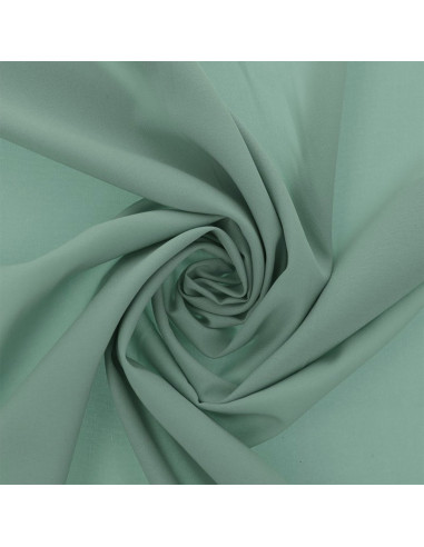 Polyester jersey stof - Watergroen
