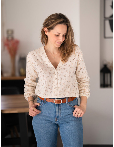 Hopp blouse patroon - Anna Rose patronen