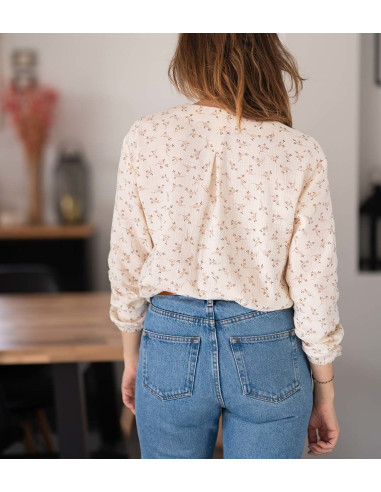 Hopp blouse patroon - Anna Rose patronen