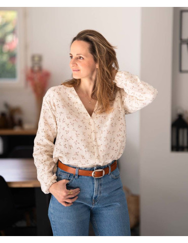 Hopp blouse patroon - Anna Rose patronen