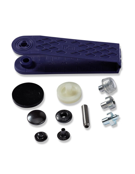 Multipack van 100 Anorak-drukknopen - Bruni 15 mm