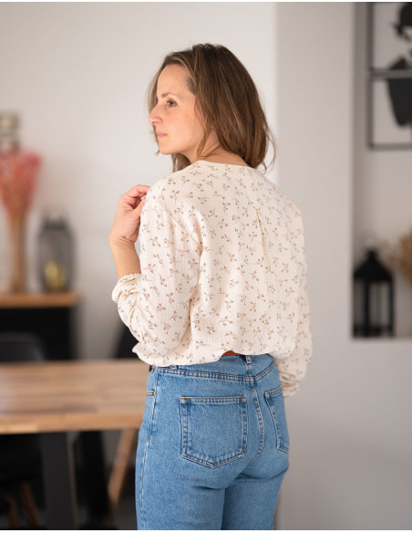Hopp blouse patroon - Anna Rose patronen
