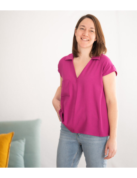 Hopp blouse patroon - Anna Rose patronen