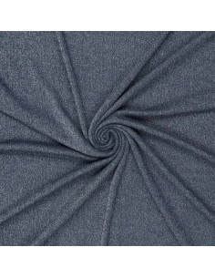Lurex breisel - Blauw