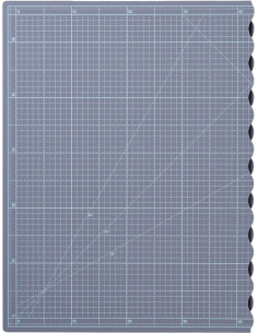 Opvouwbare snijmat Clover - 60 cm x 90 cm 2