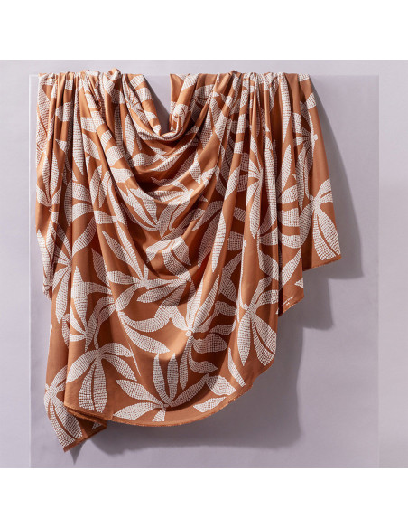 Viscose stof Kaola Pecan Pie - Atelier Brunette