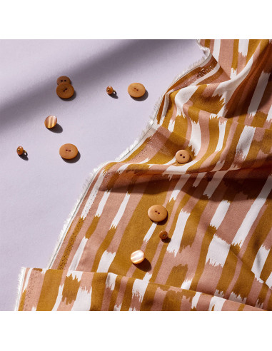 Modalstof Imany Pecan Pie - Atelier Brunette