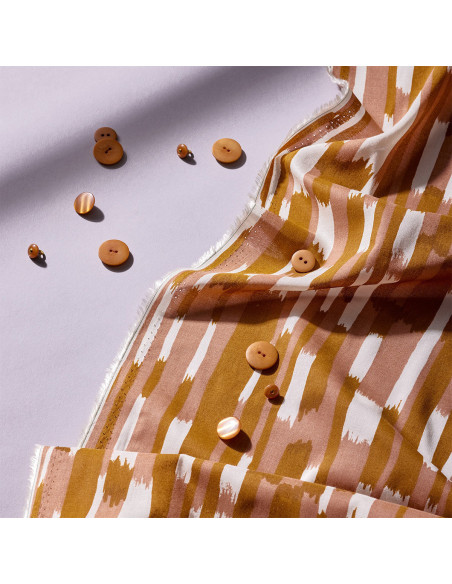 Modalstof Imany Pecan Pie - Atelier Brunette