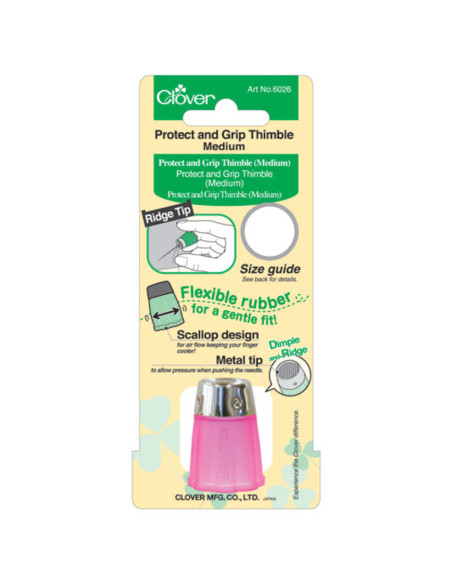 Clover grip-vast beschermende vingerhoed - Middelgroot