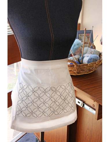 Sashiko schort kit