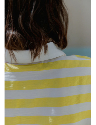 Malibu poloshirt patroon - Maison Fauve