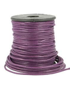 Koordel van imitatieleer - Violet
