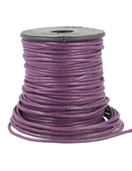 Koordel van imitatieleer - Violet