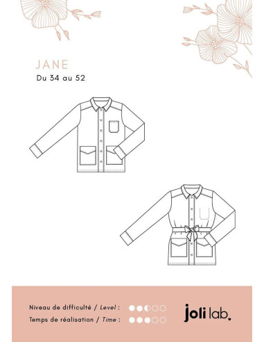 Jas patroon Jane - Joli Lab