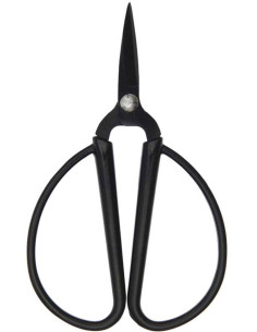 Borduurschaar grote zwarte ringen Rico Design 9 cm