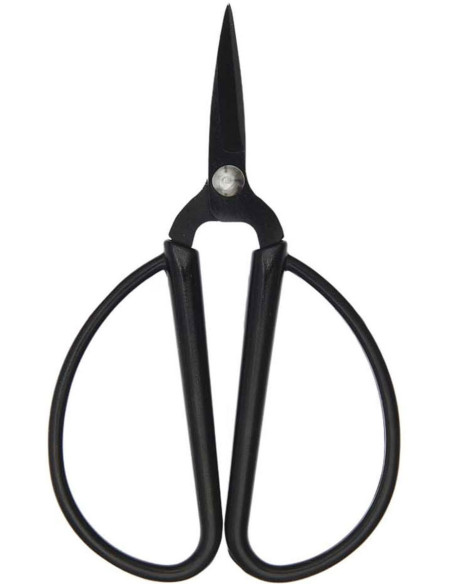 Borduurschaar grote zwarte ringen Rico Design 9 cm