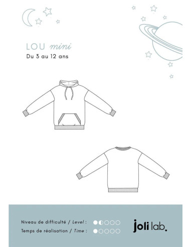 Lou mini trui patroon - Joli Lab