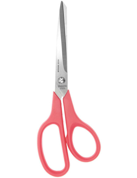 Fluorescerend roze universele schaar Rico Design 23 cm