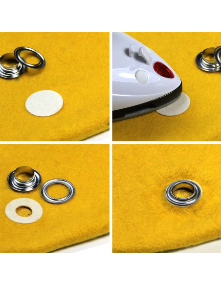 Set van 55 strijkbare verstevigingspunten Wonder Dots - 30 mm