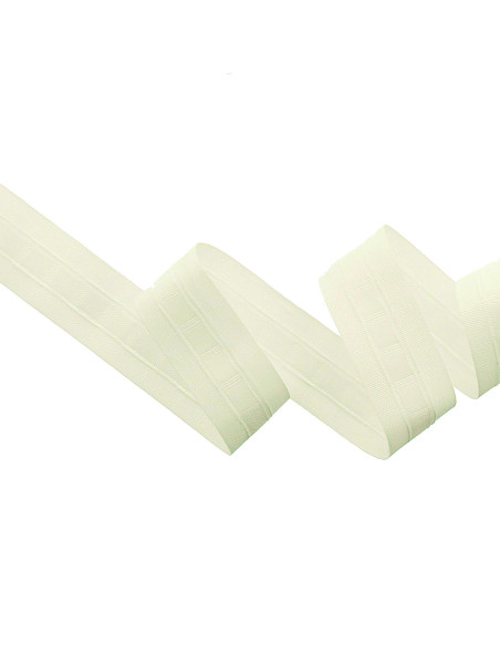 Rimpelband voor automatische plooi - Zand 35 mm