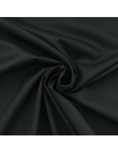 Voile katoenstof - Antracietgrijs