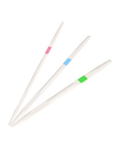 Set van 3 kabelnaalden met kleurcodes Tulip