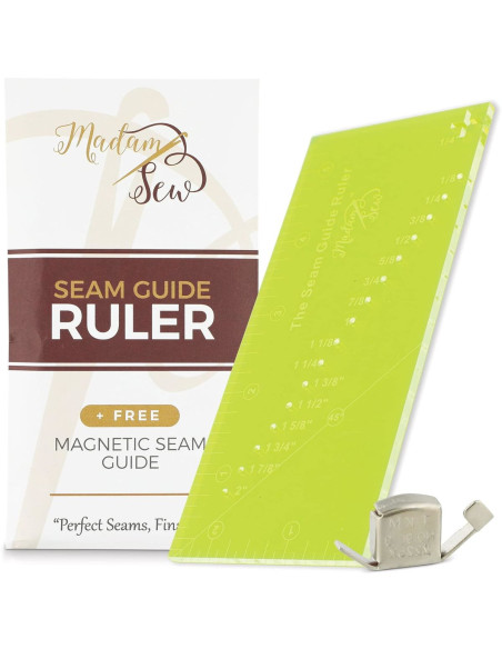 Naaihandleiding met magnetische naaigids Madam Sew