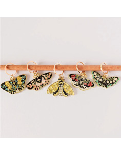 Set van 5 stekenmarkeerders - Vlinders