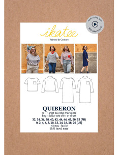 T-shirt of jurk patroon Quiberon - Ikatee 2
