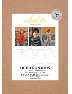 T-shirt of jurk patroon Quiberon Kids - Ikatee 2