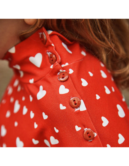 T-shirt of jurk patroon Quiberon Kids - Ikatee