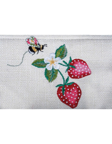 Handwerktas - Aardbeien