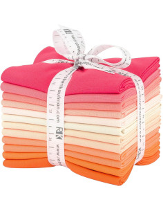 Fat Quarter Bundels Kona - Melon Ball