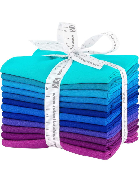 Fat Quarter Bundels Kona - Pauw