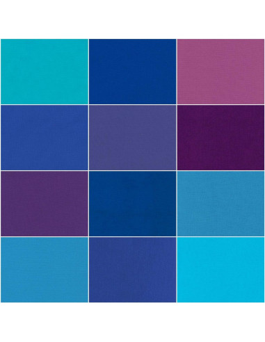Fat Quarter Bundels Kona - Pauw