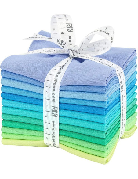 Fat Quarter Bundels Kona - Mermaid Shores