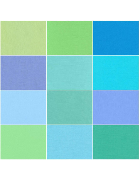 Fat Quarter Bundels Kona - Mermaid Shores